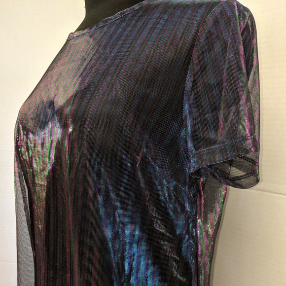 ✨🌠 shiny disco slip dress 🌠✨ - Picture 2 of 3